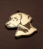 Медальон для собак породы Веймаранер