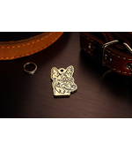 Адресник для собаки Басенджи