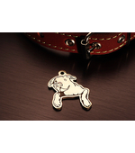 Адресник для бульдожки