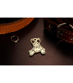 Адресник для собаки Басенджи